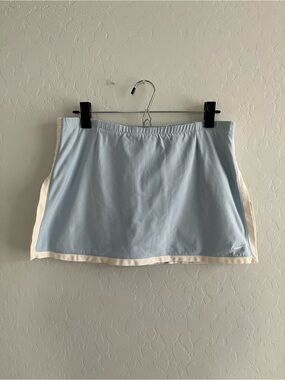 Nike Sky Blue Skort with Cream Trim